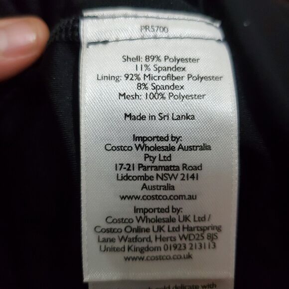 Eddie Bauer Black Hiking Skort size 12 - Picture 5 of 6